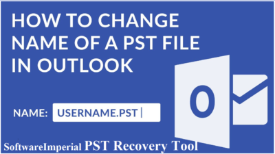 Change PST Outlook Data Display Name